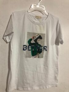 playera blanca mujer