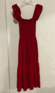 vestido rojo