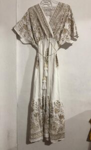 vestido estampado